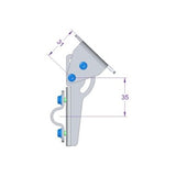 HESA PARTS - BRAZO DE ACERO CORTO UNIVERSAL