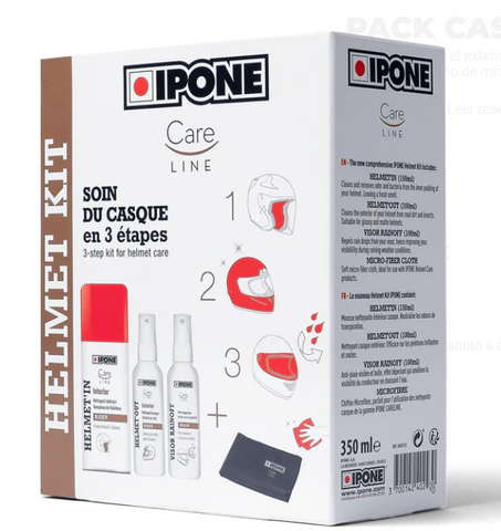 IPONE - HELMET PACK - PACK LIMPIEZA CASCO