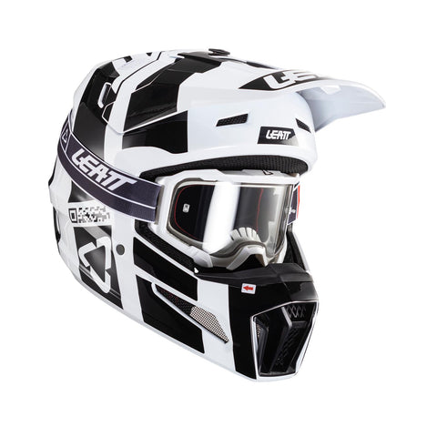 LEATT - CASCO MOTO 3.5 NEGRO/BLANCO