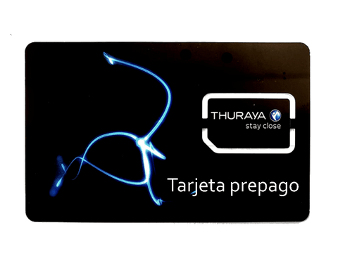 THURAYA - TARJETA SIM PREPAGO - THURAYA PREPAY PLUS